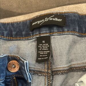 Women's Classic Dark Blue Straight Leg Jeans